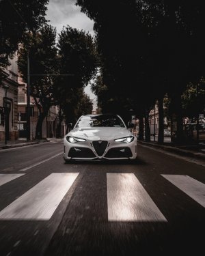 Alfa Romeo Giulia Quadrifoglio GTAm Conversion Kit by PariS'5 GaraGe - Complete Kit - FRP/ Carbon Fiber Combo
